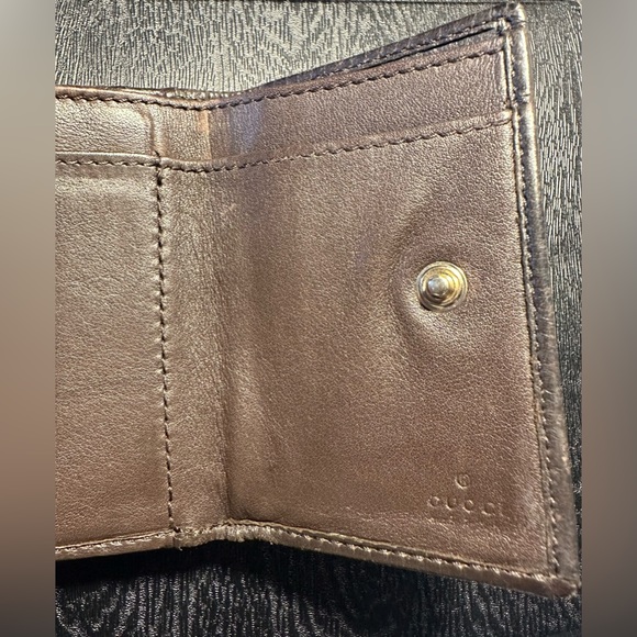 Gucci GG Canvas Trifold Wallet 💎 - Picture 8 of 12